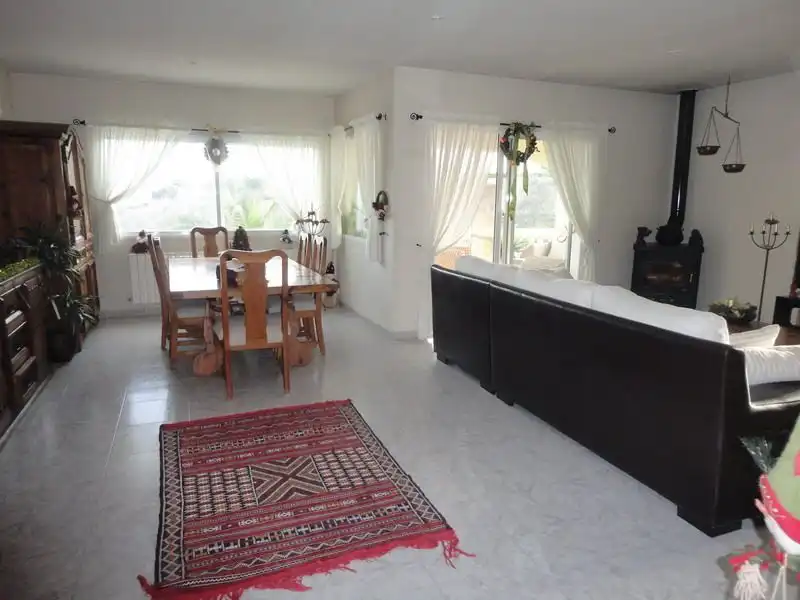 Comedor de Finca rústica en venta en La Nucia con Aire acondicionado, Jardín privado y Terraza