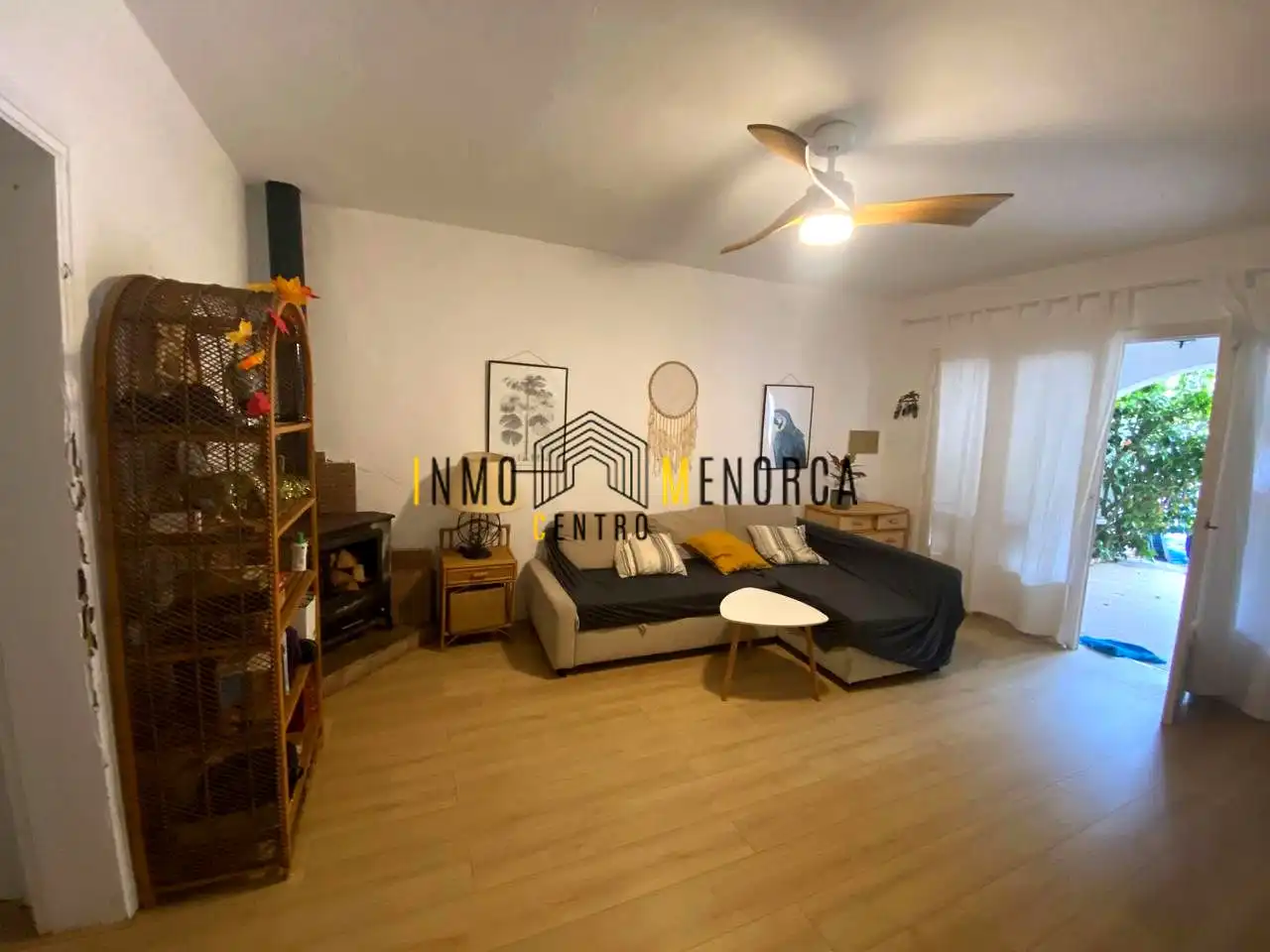 Sala d'estar de Casa o xalet en venda en Ciutadella de Menorca amb Calefacció, Jardí privat i Terrassa