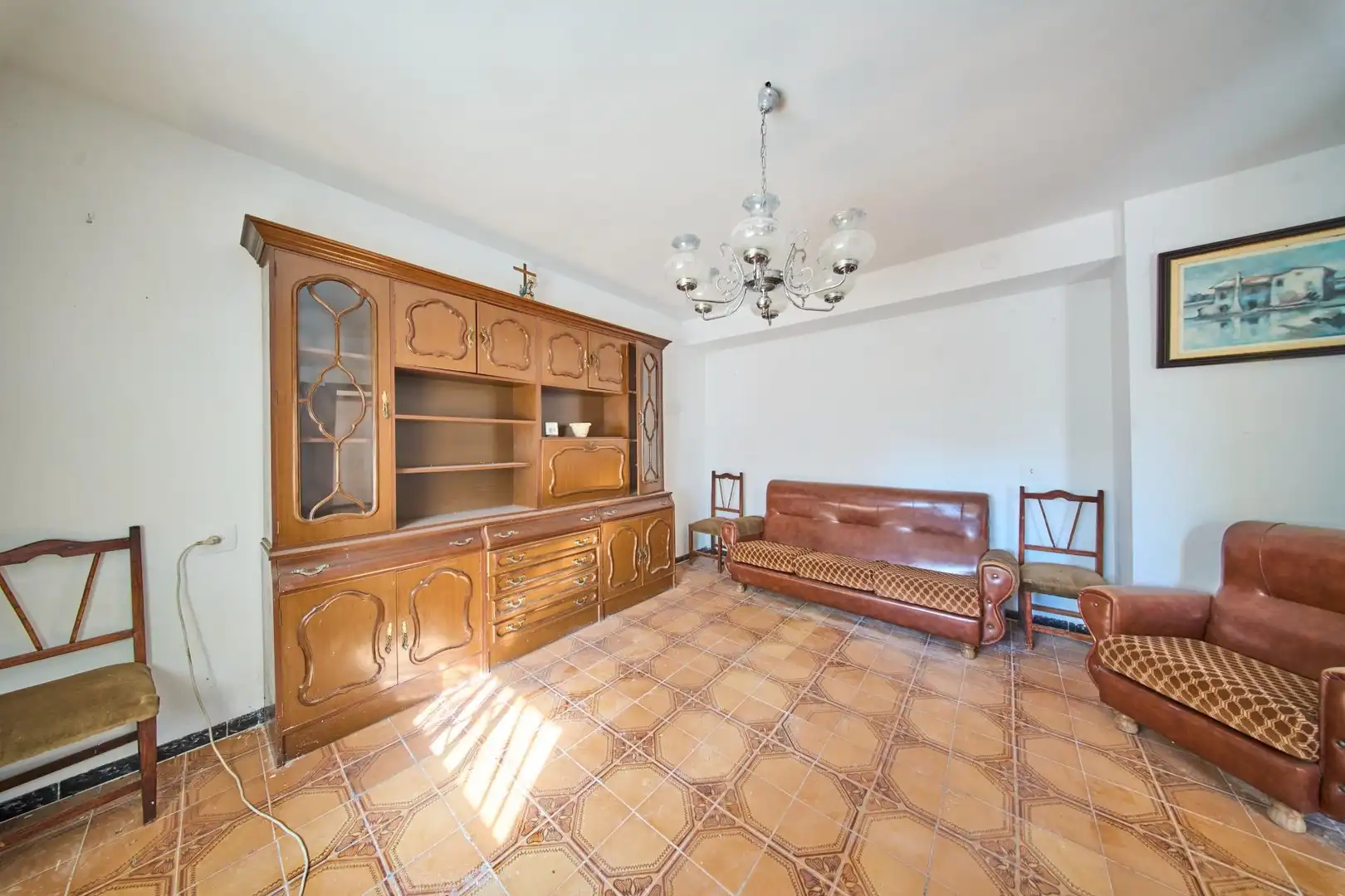 Sala de estar de Casa o chalet en venta en Cúllar con Calefacción, Jardín privado y Terraza