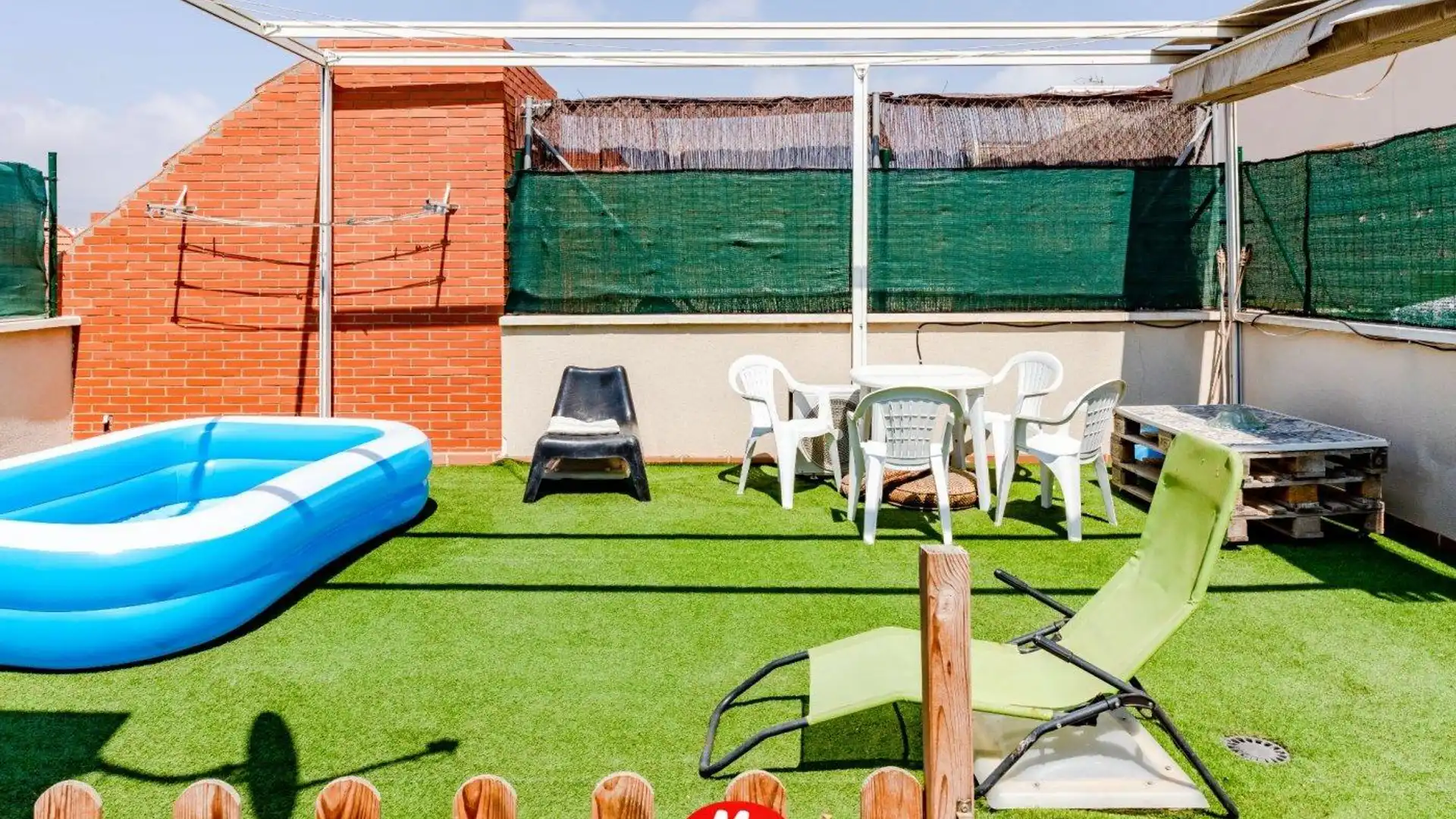 Terrace of Single-family semi-detached for sale in Huércal de Almería  with Air Conditioner