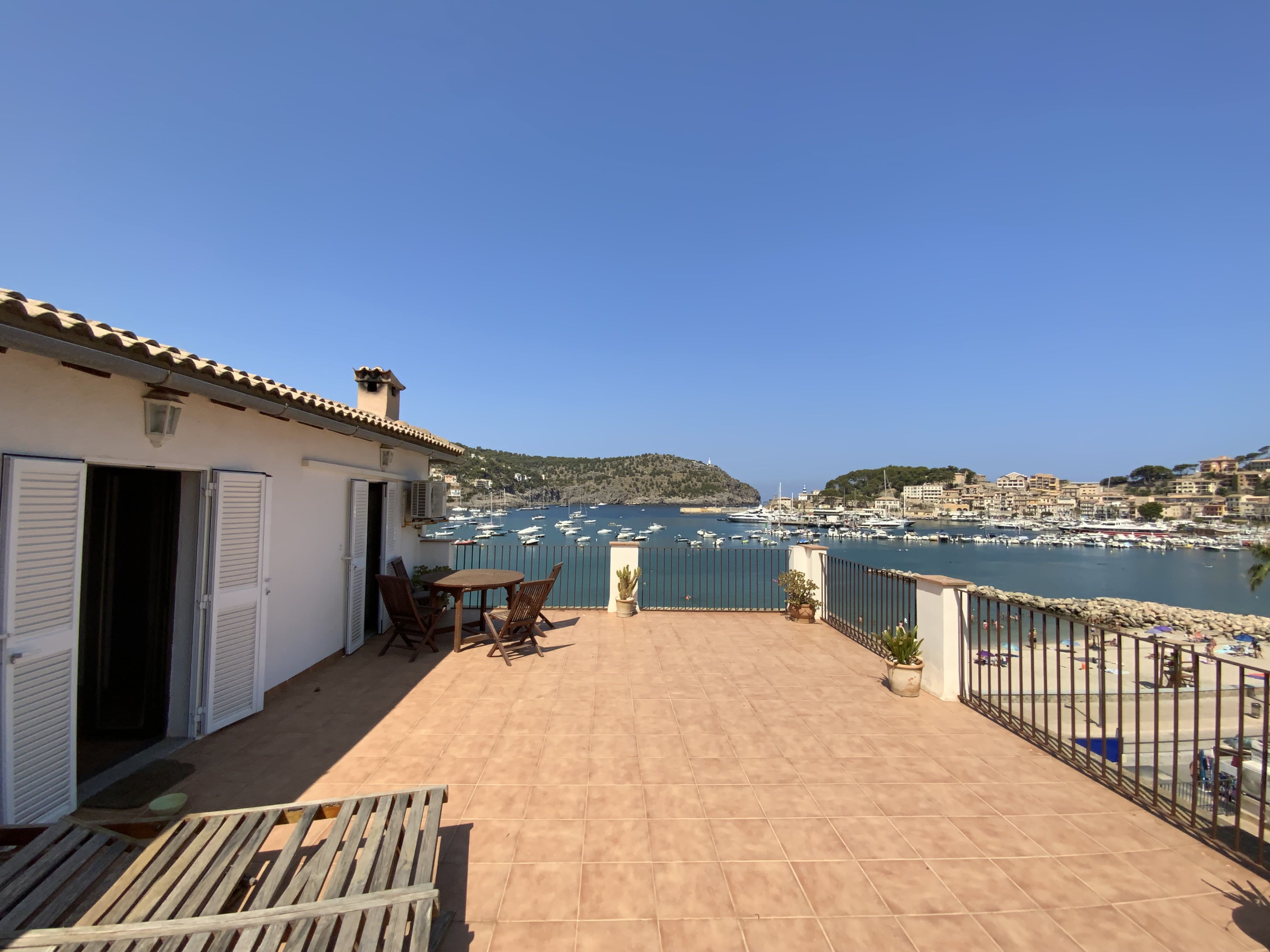Terrace of Single-family semi-detached for sale in Sóller