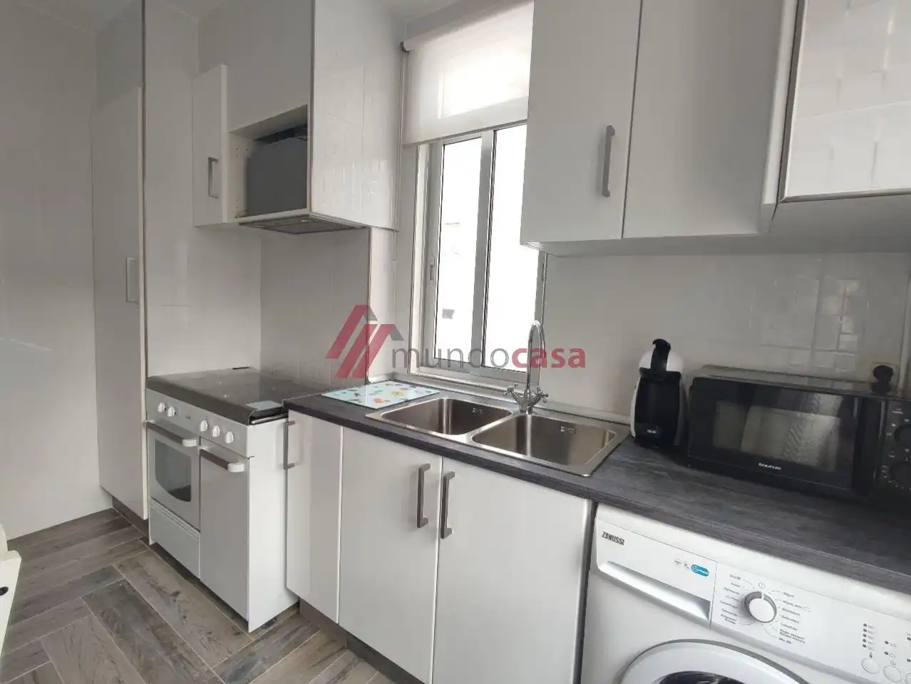 Kitchen of Flat for rent in Ferrol  with Heating and Furnished