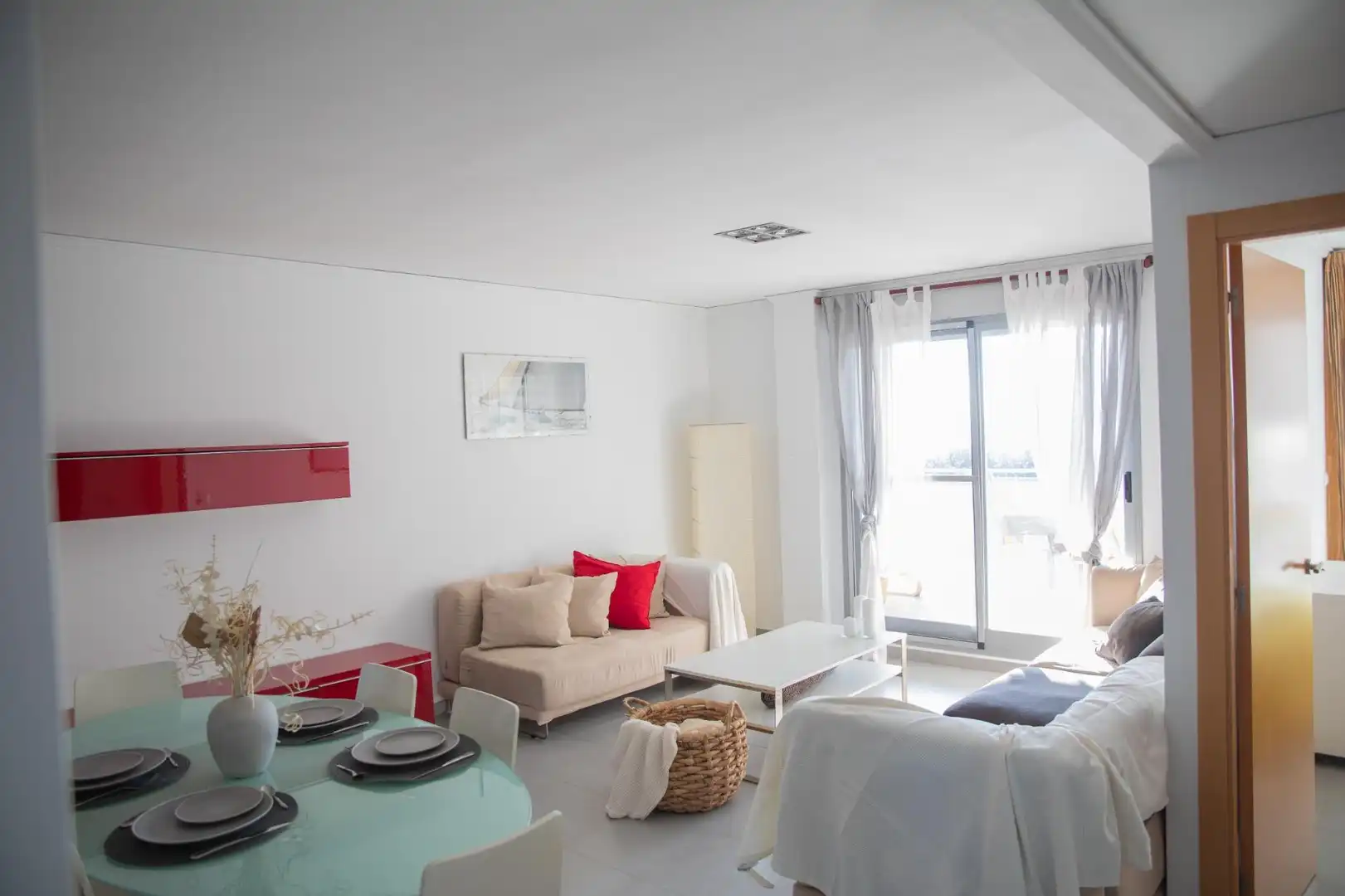 Sala de estar de Apartamento en venta en Dénia con Aire acondicionado, Calefacción y Terraza