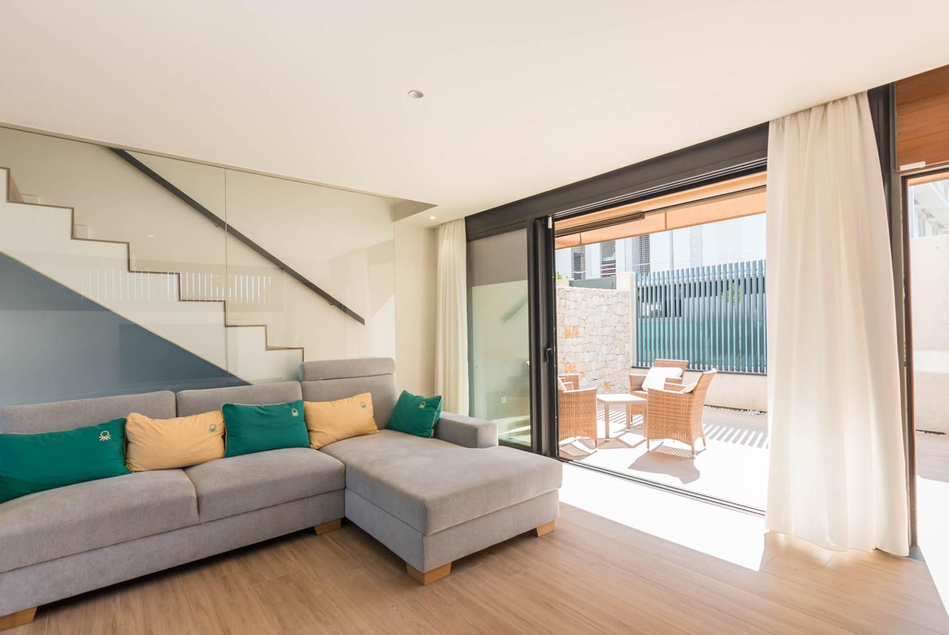 Wohnzimmer von Maisonette zum Verkauf in  Murcia Capital mit Klimaanlage und Terrasse