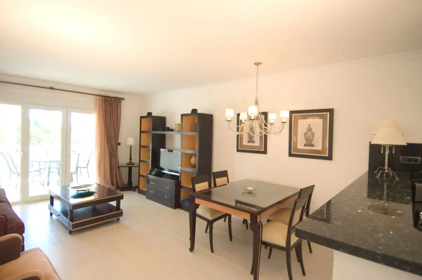 Comedor de Apartamento en venta en Benissa con Aire acondicionado, Calefacción y Jardín privado