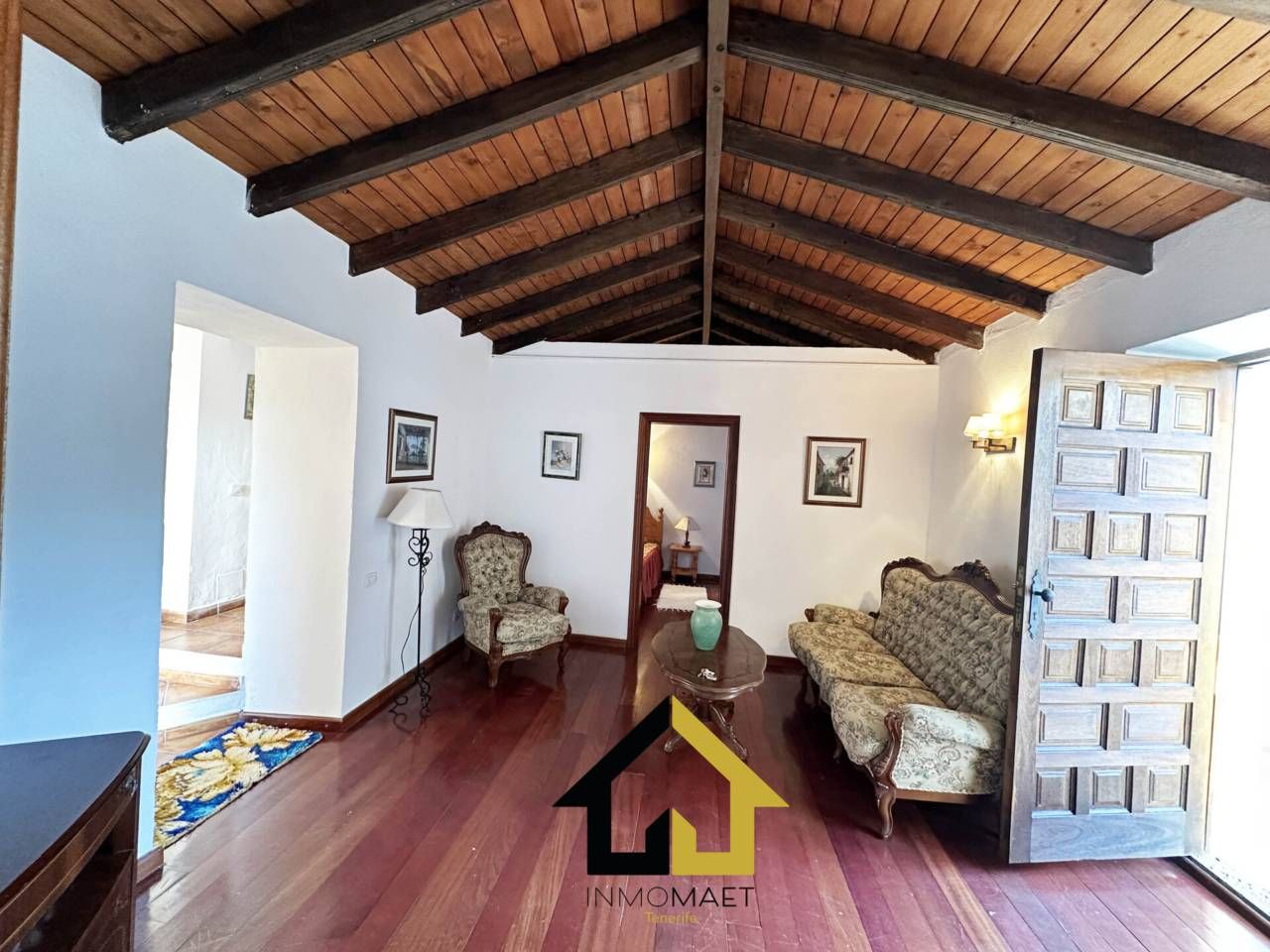 Living room of Single-family semi-detached for sale in El Tanque  with Heating, Private garden and Terrace