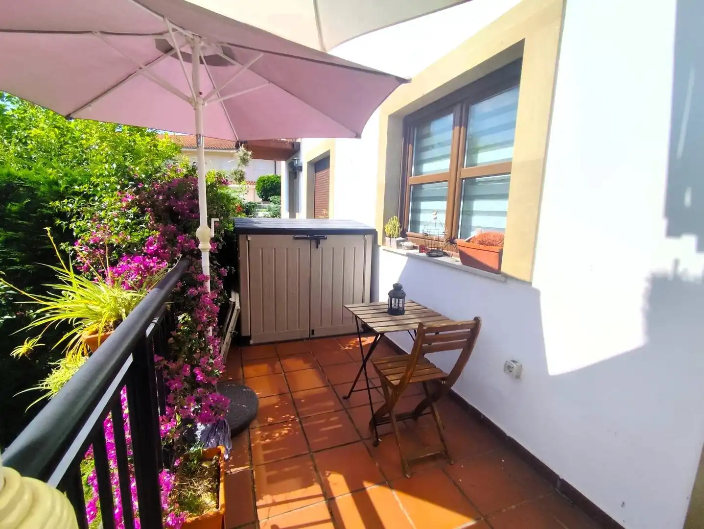 Terraza de Casa adosada en venta en Santiurde de Toranzo con Calefacción, Jardín privado y Terraza