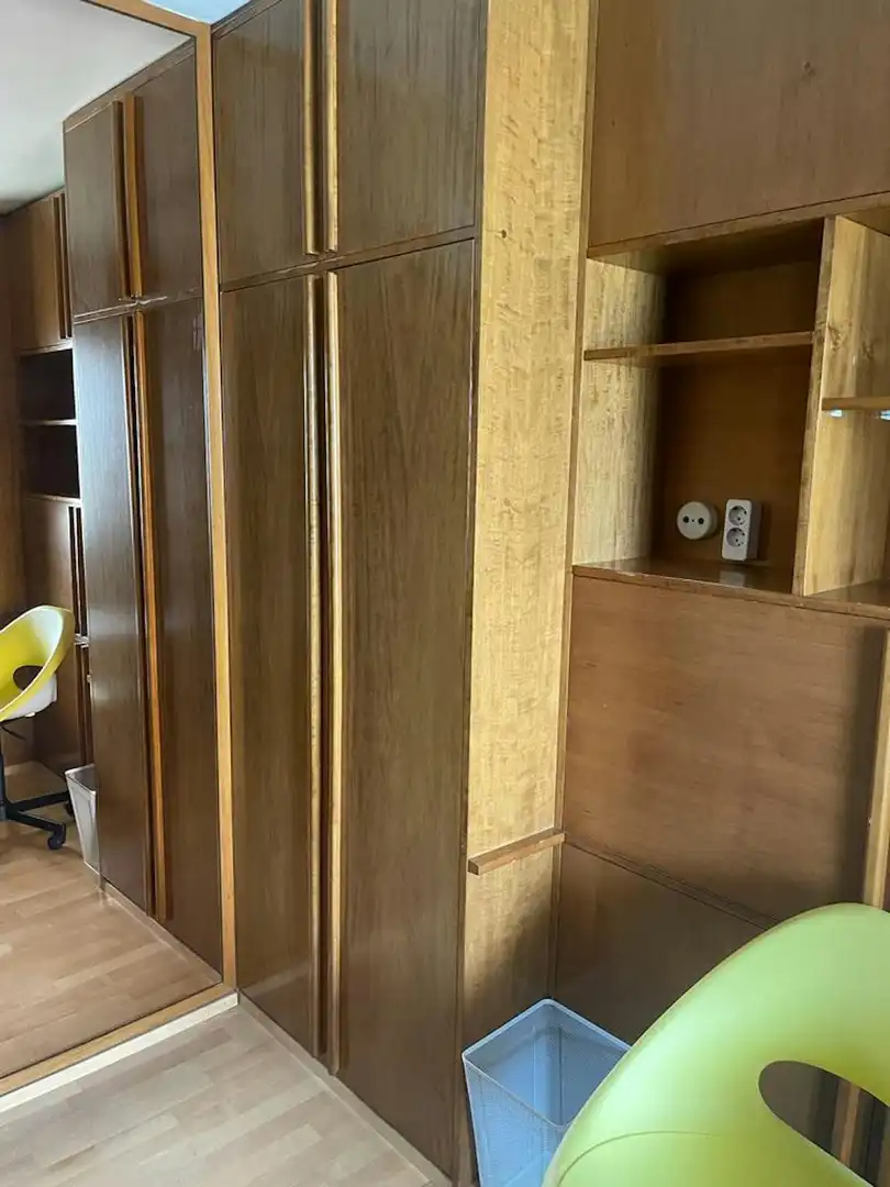 Bedroom of Flat for share in Barcelona  with Heating, Washing machine and TV