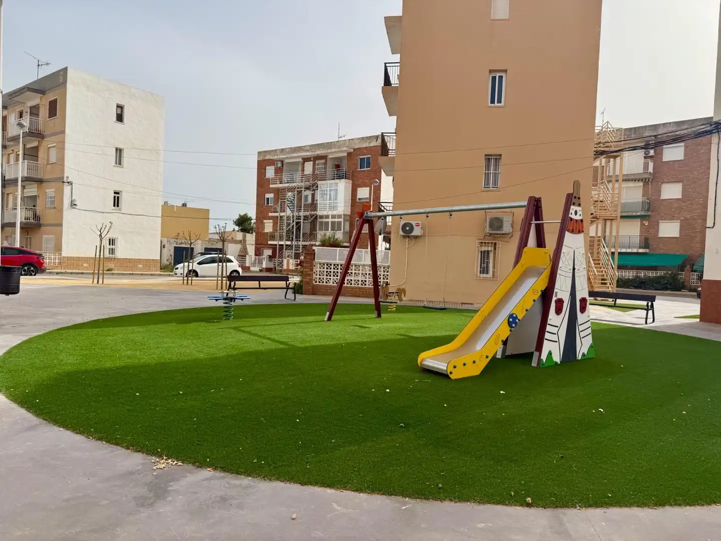 Parking de Planta baja en venta en Cartagena con Aire acondicionado, Calefacción y Jardín privado