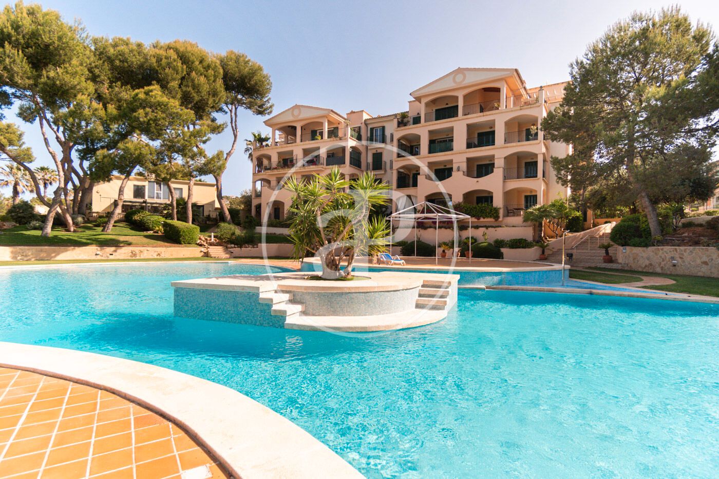 Vista exterior de Piso de alquiler en Calvià con Aire acondicionado, Calefacción y Jardín privado