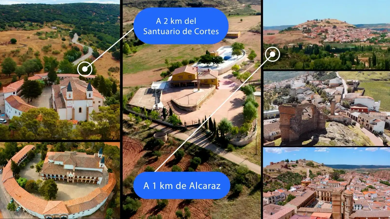 Vista exterior de Casa o chalet en venta en Alcaraz con Aire acondicionado, Calefacción y Jardín privado