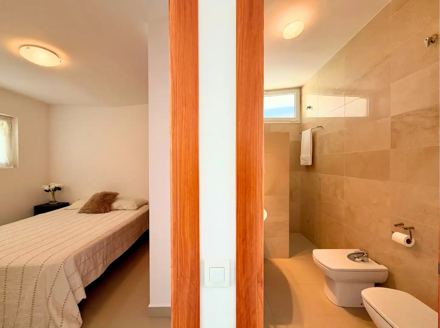 Bathroom of Flat for sale in Almadrava - Canyelles - Puig-Rom