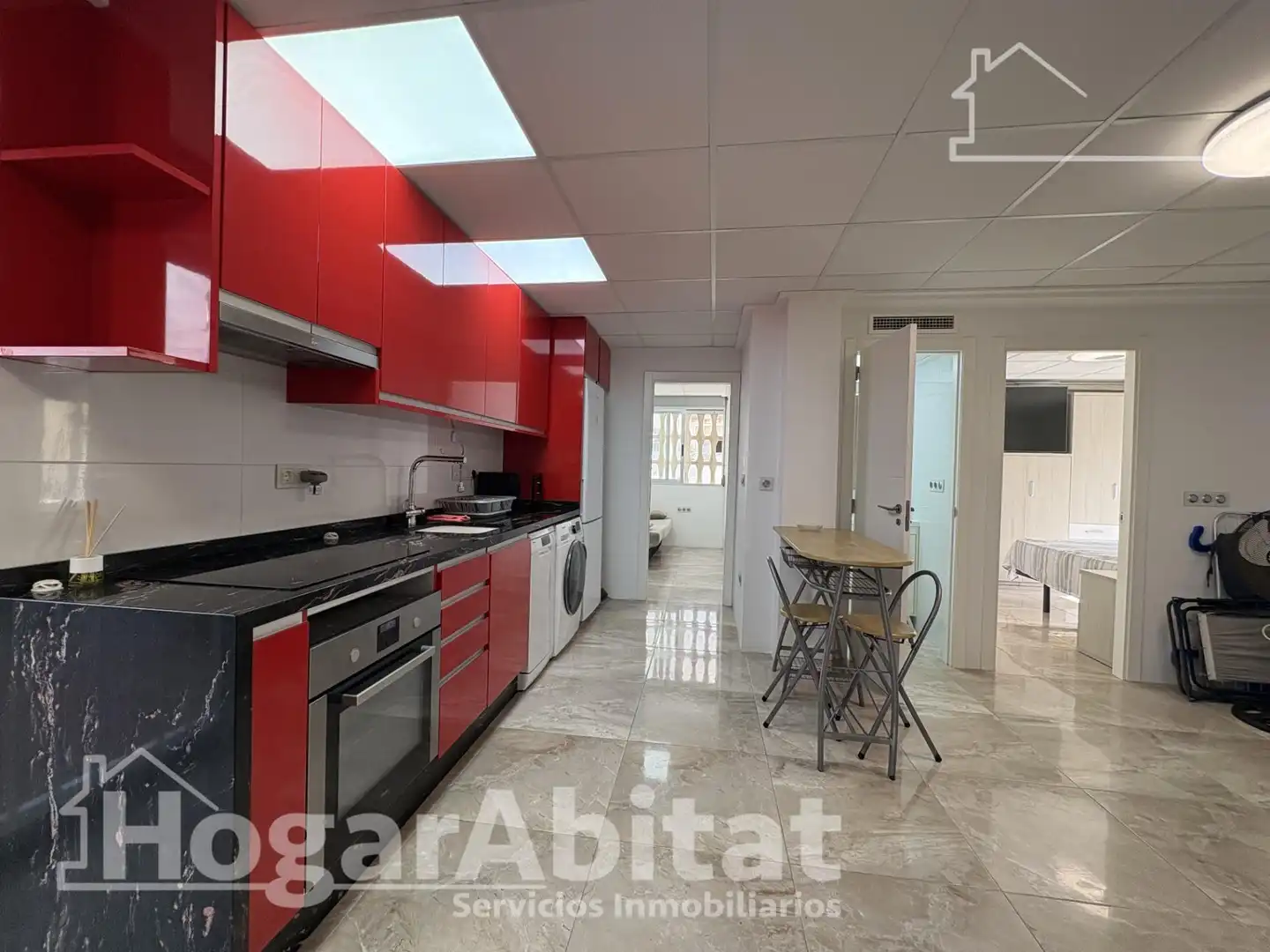 Cuina de Apartament en venda en Tavernes de la Valldigna amb Moblat i Balcó