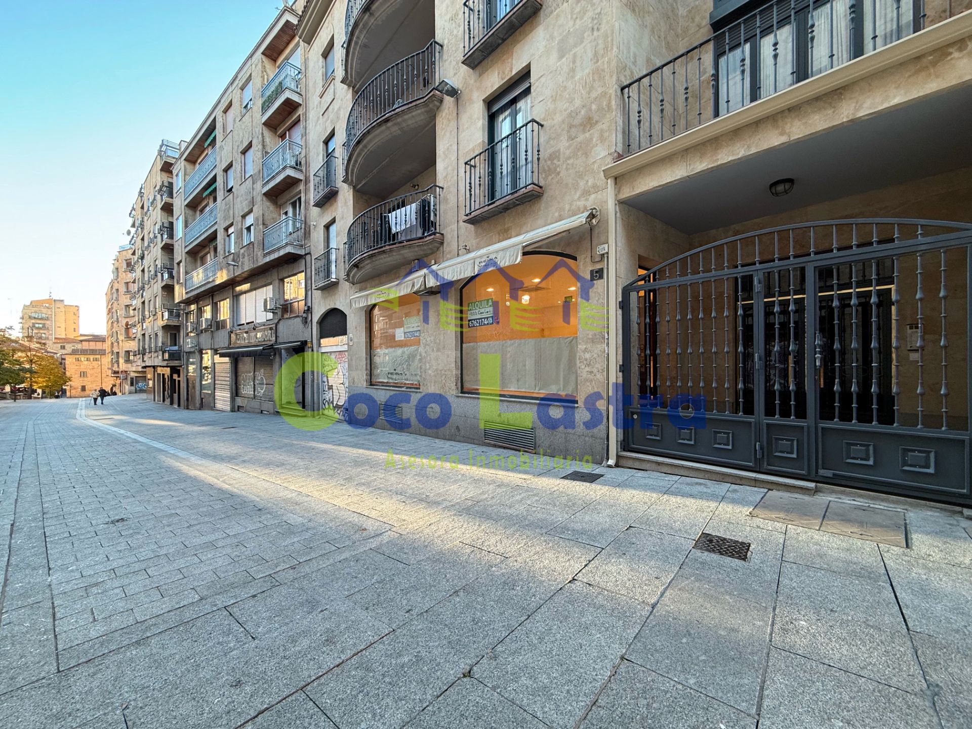 Vista exterior de Local de alquiler en Salamanca Capital