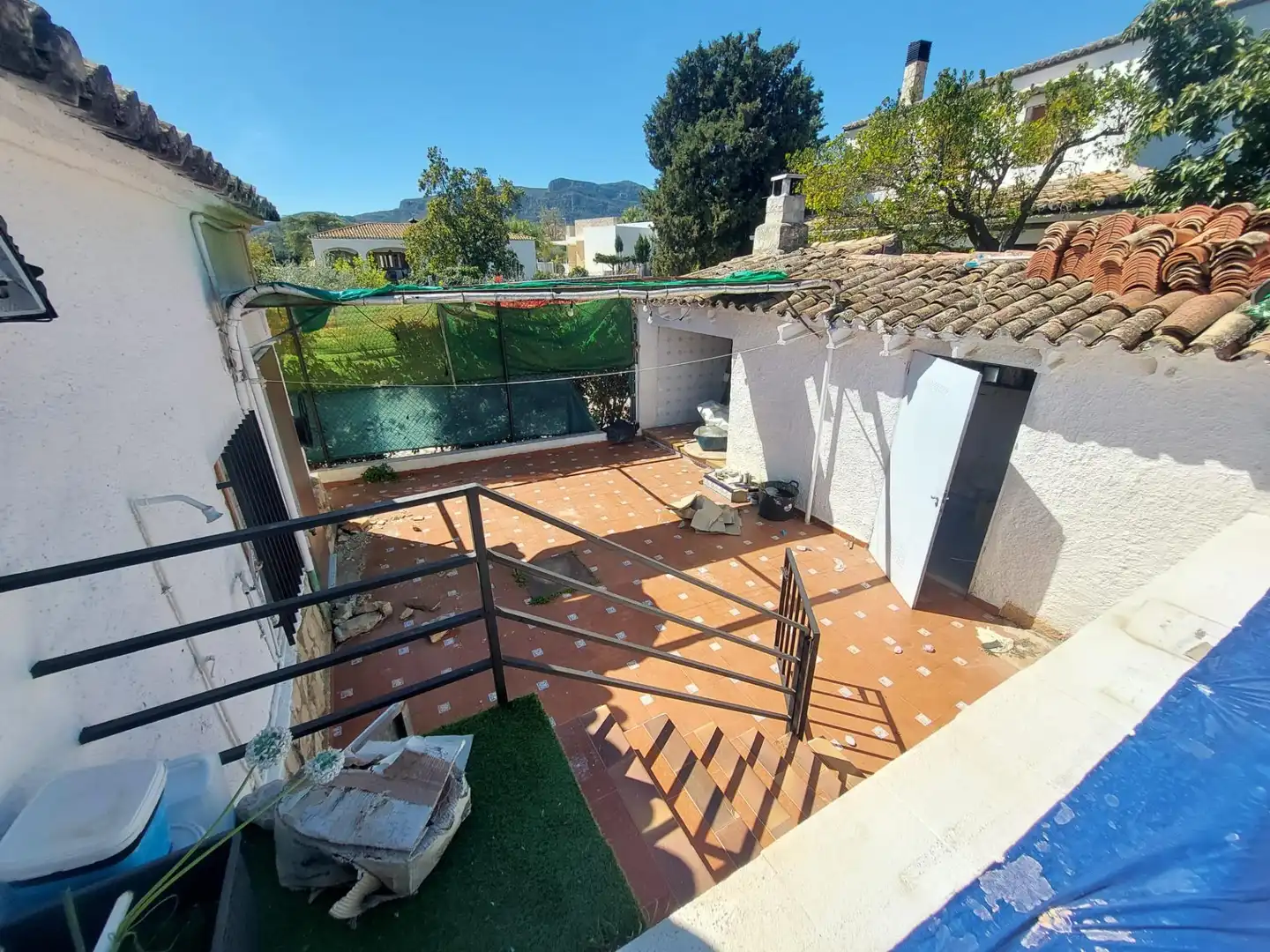 Terraza de Casa o chalet en venta en Gandia con Jardín privado y Piscina
