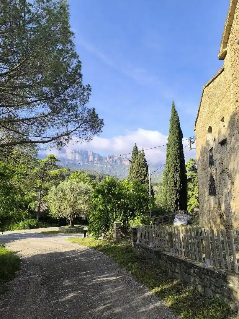 Jardí de Finca rústica de lloguer en Castellbell i el Vilar, Barcelona