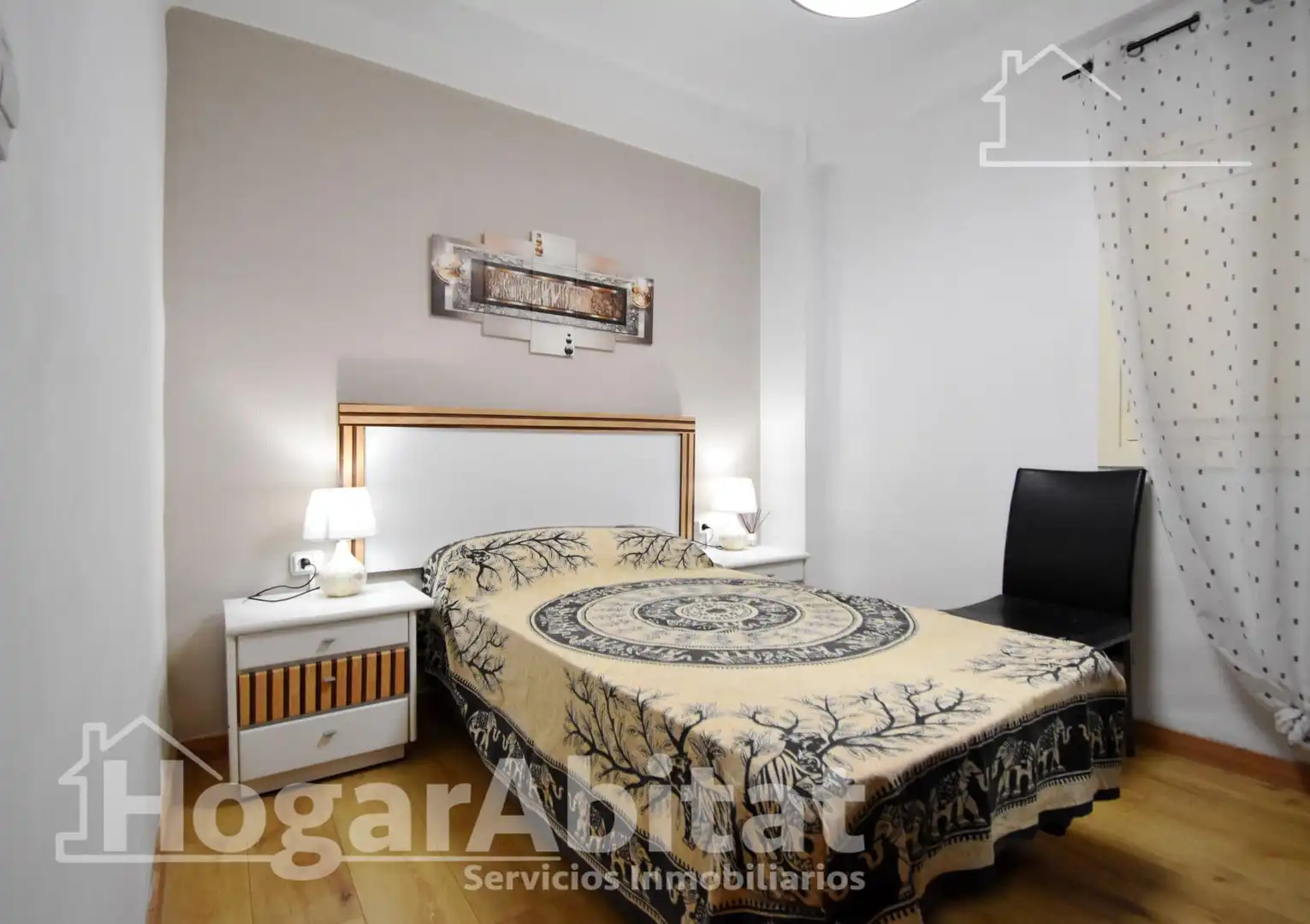 Bedroom of Flat for sale in Oliva  with Air Conditioner, Heating and Terrace