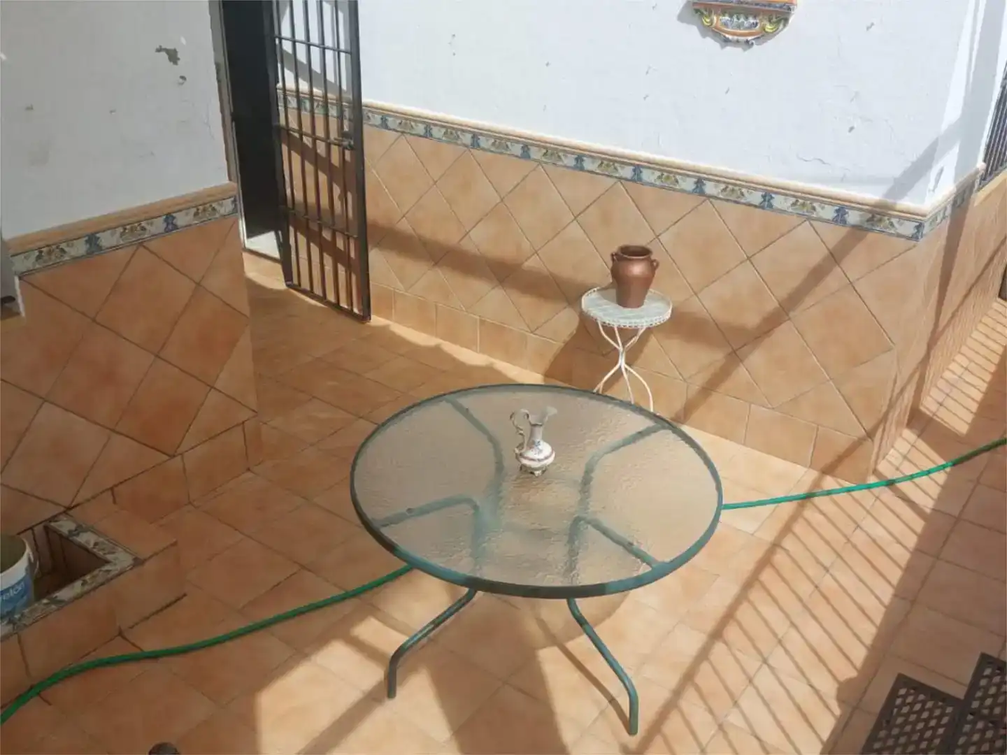Terrassa de Casa adosada en venda en Castilblanco de los Arroyos amb Aire condicionat, Jardí privat i Traster