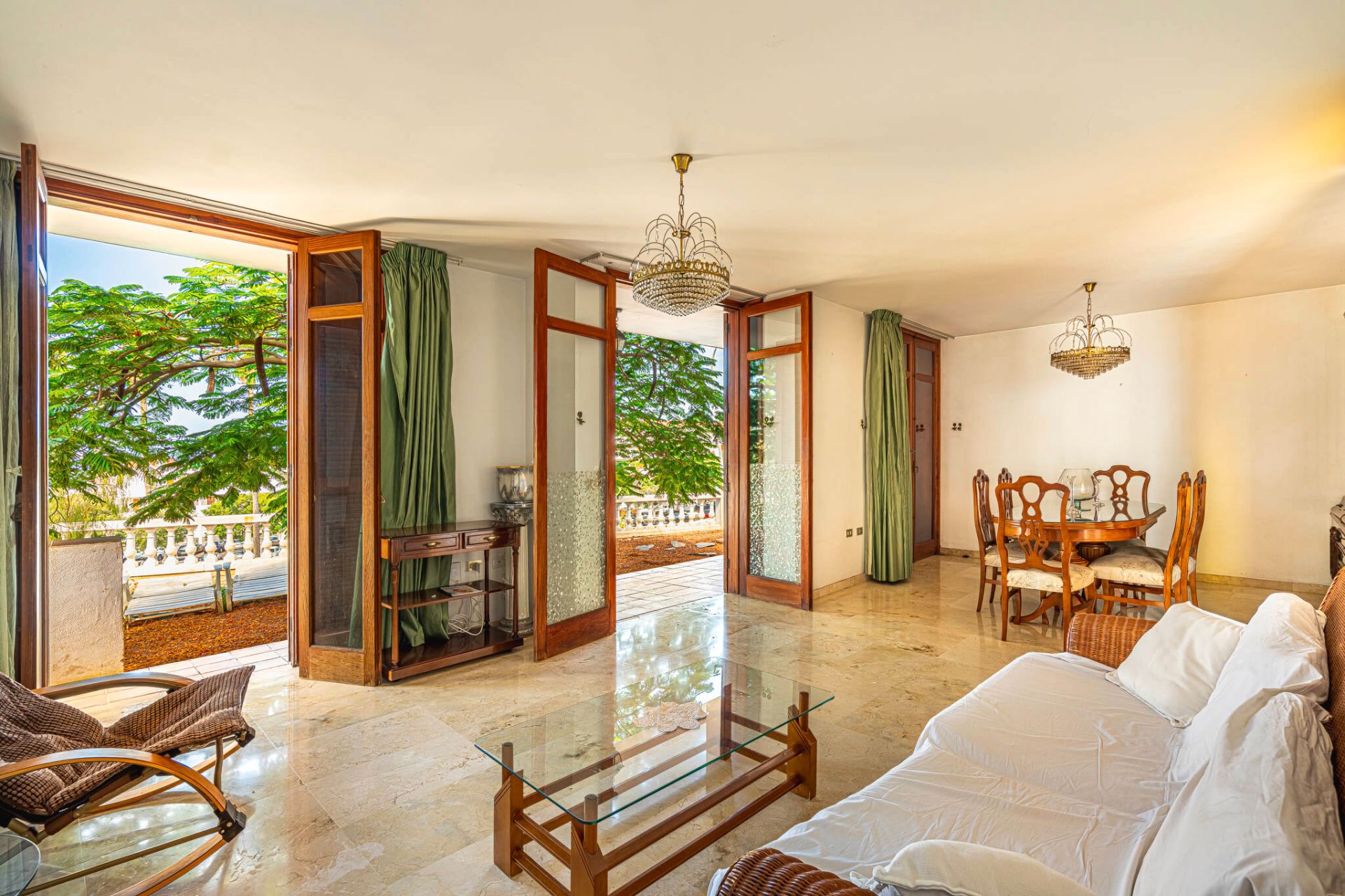 Sala de estar de Casa o chalet en venta en Adeje con Jardín privado y Terraza