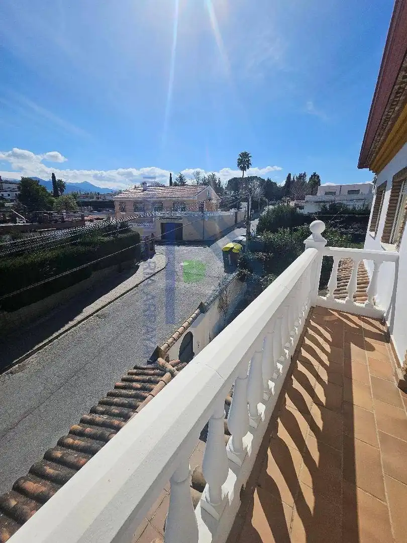 Vista exterior de Casa o chalet en venta en Ogíjares con Aire acondicionado, Calefacción y Jardín privado