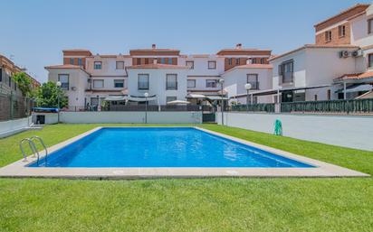 Swimming pool of Single-family semi-detached for sale in Ogíjares  with Air Conditioner, Terrace and Balcony