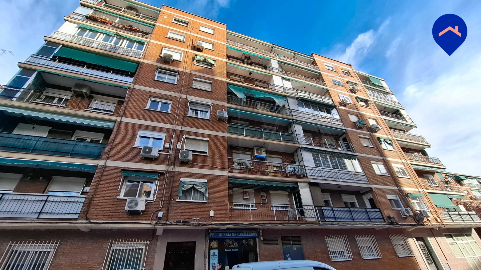 Exterior view of Flat for sale in Móstoles  with Heating, Parquet flooring and Terrace