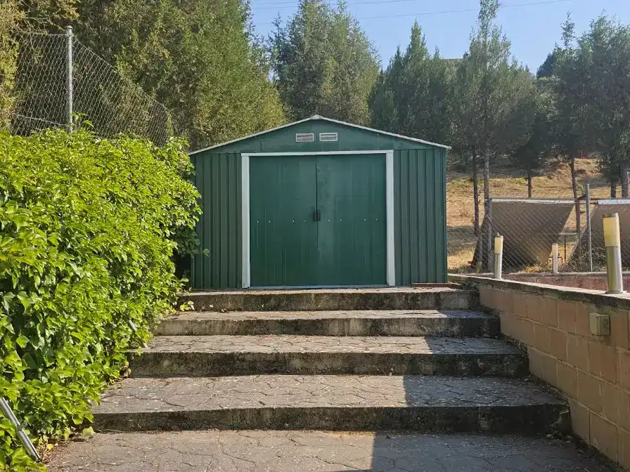Vista exterior de Casa o xalet en venda en Duruelo amb Piscina