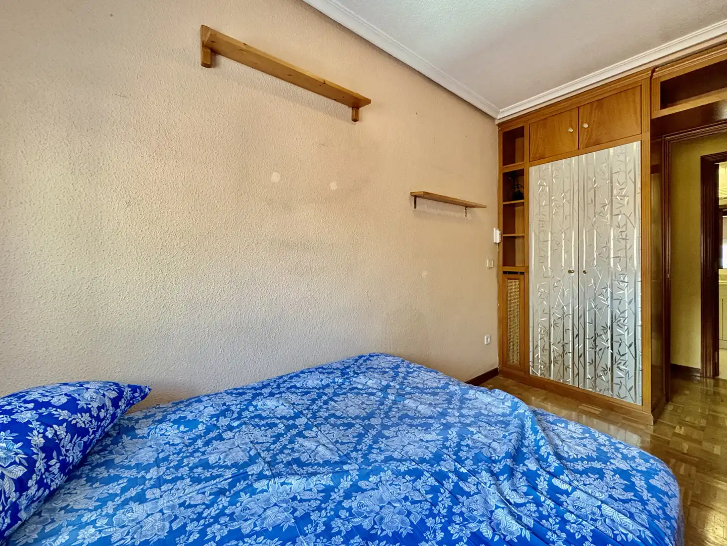 Schlafzimmer von Wohnung zum Verkauf in Madrid mit Klimaanlage, Heizung und Parkett