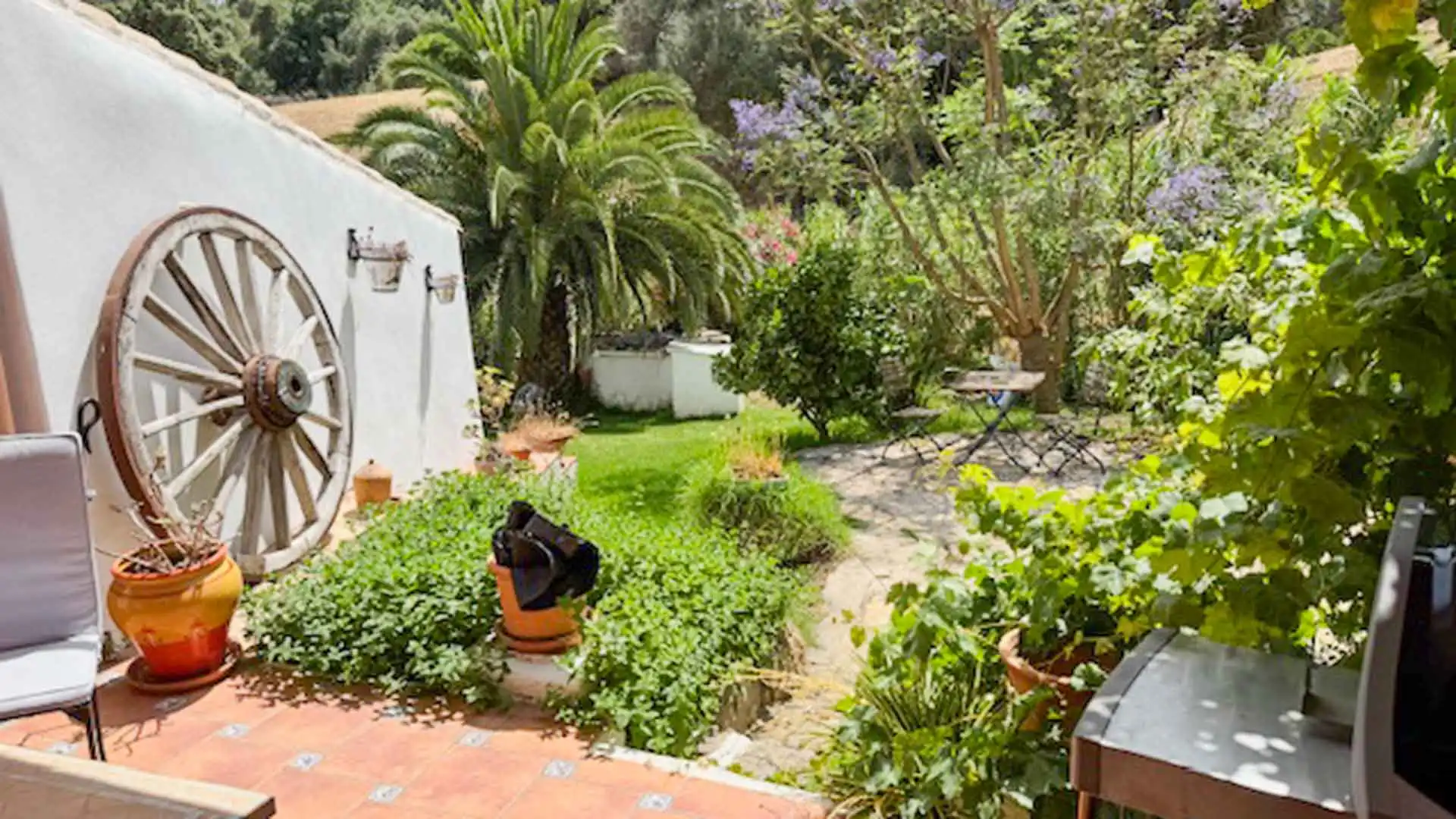 Jardí de Casa o xalet en venda en Casares amb Jardí privat, Terrassa i Piscina