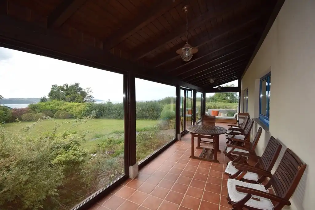 Terrace of Houses for sale in Miño  with Heating, Parquet flooring and Storage room
