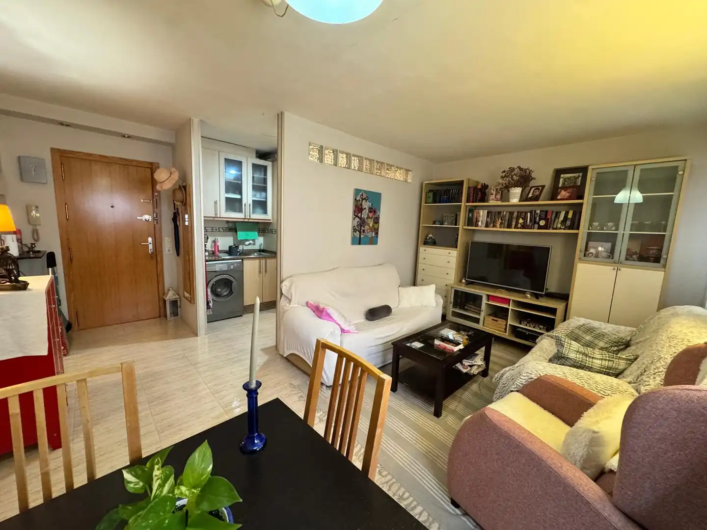 Sala de estar de Piso en venta en Murcia con Amueblado, Horno y Lavadora