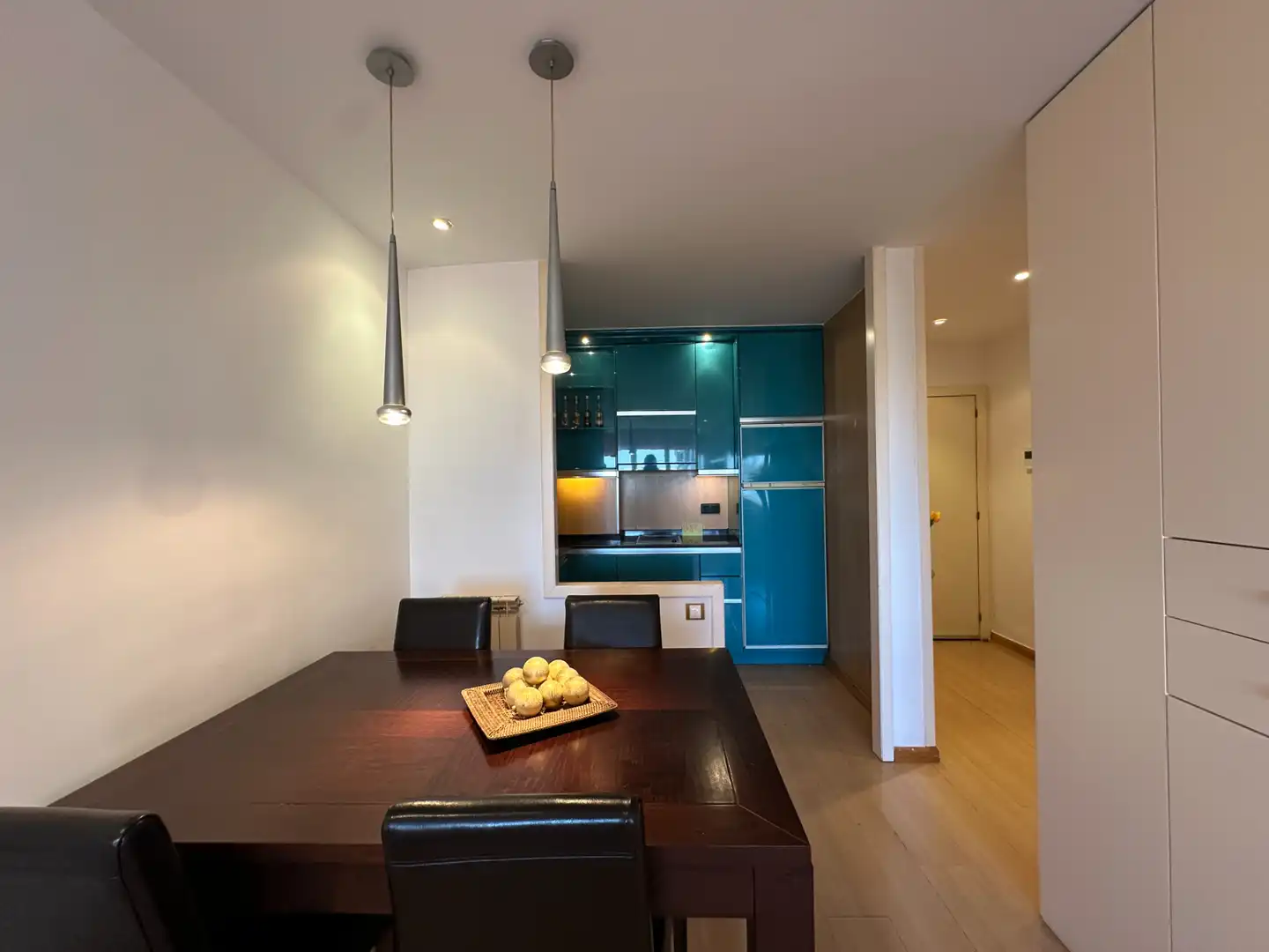 Cocina de Piso en venta en Lleida con Calefacción, Parquet y Amueblado