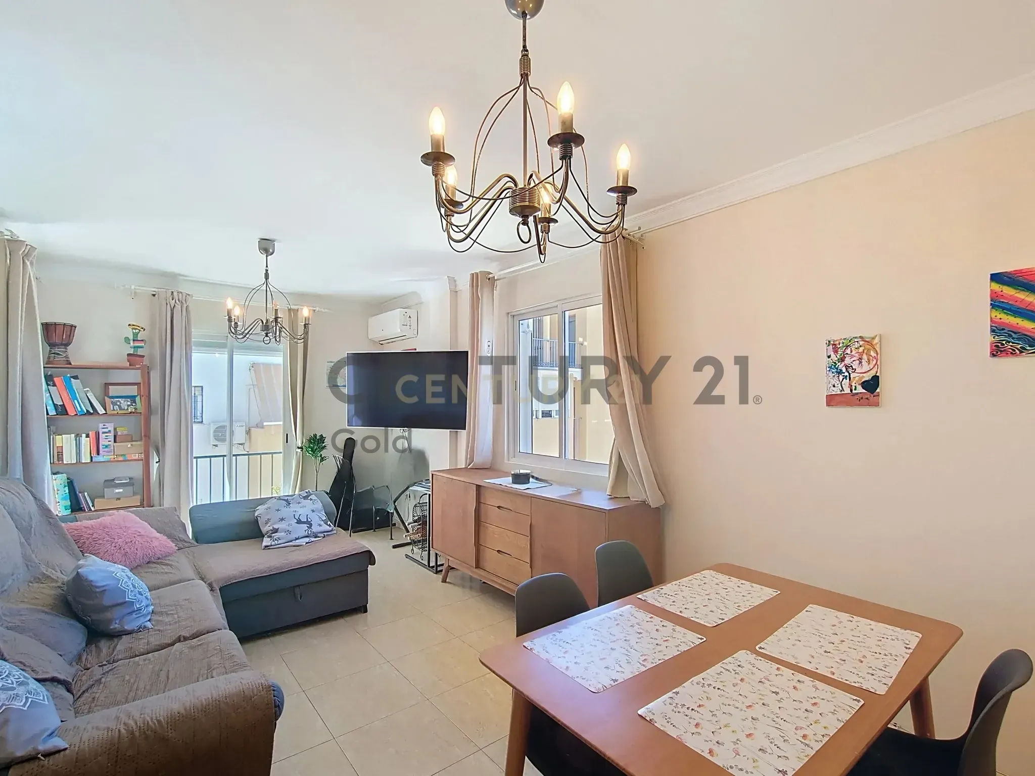 Living room of Apartment for sale in Torrox  with Air Conditioner, Storage room and Swimming Pool