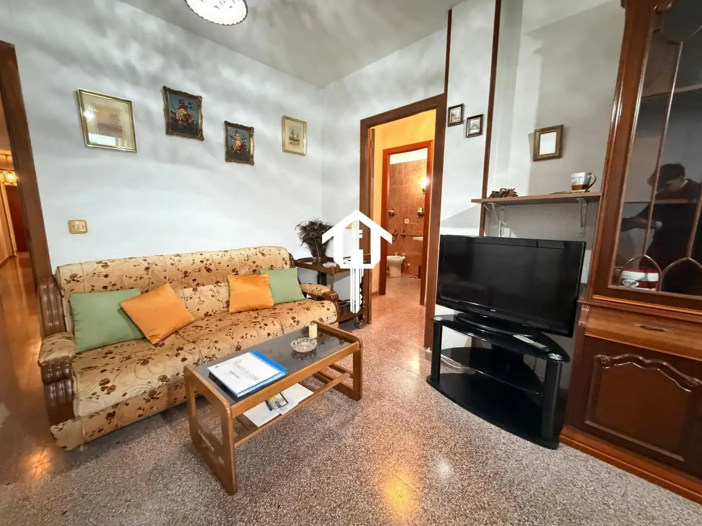 Sala d'estar de Pis en venda en Alicante / Alacant amb Traster, Moblat i Balcó