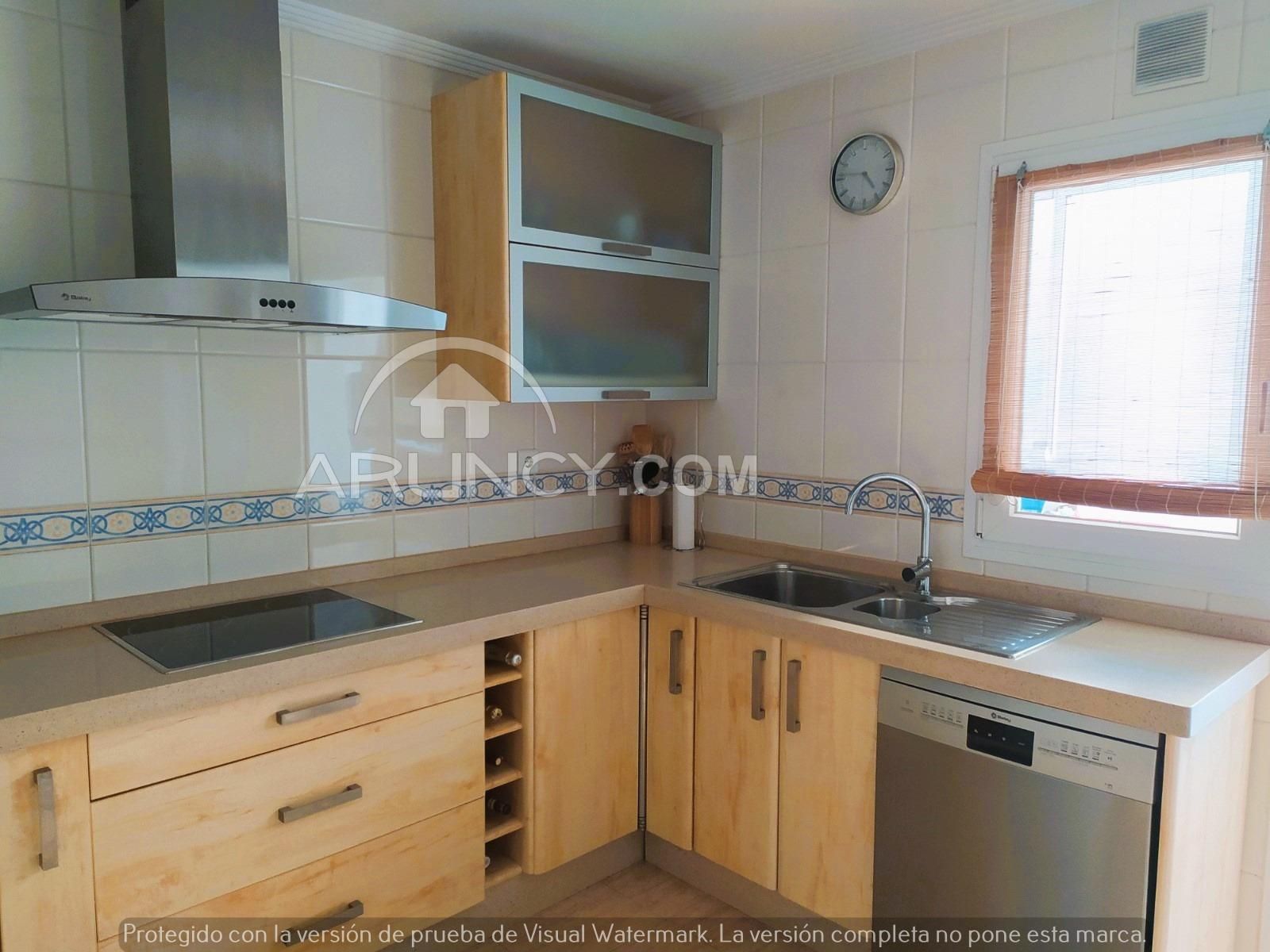 Cocina de Piso de alquiler en Alcalá de Guadaira con Aire acondicionado y Terraza