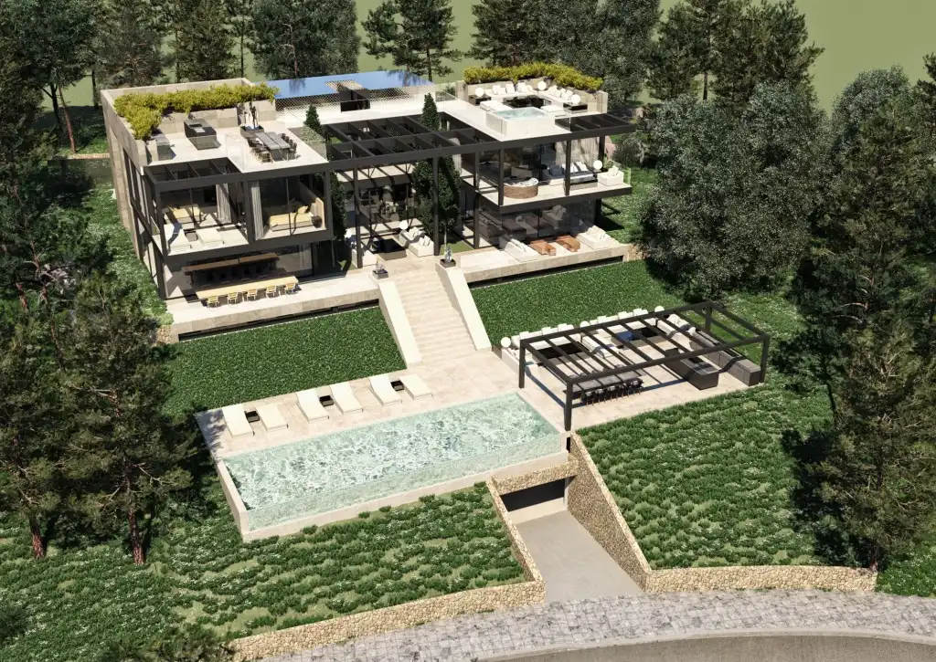 Garden of Houses for sale in Calvià  with Air Conditioner, Heating and Private garden