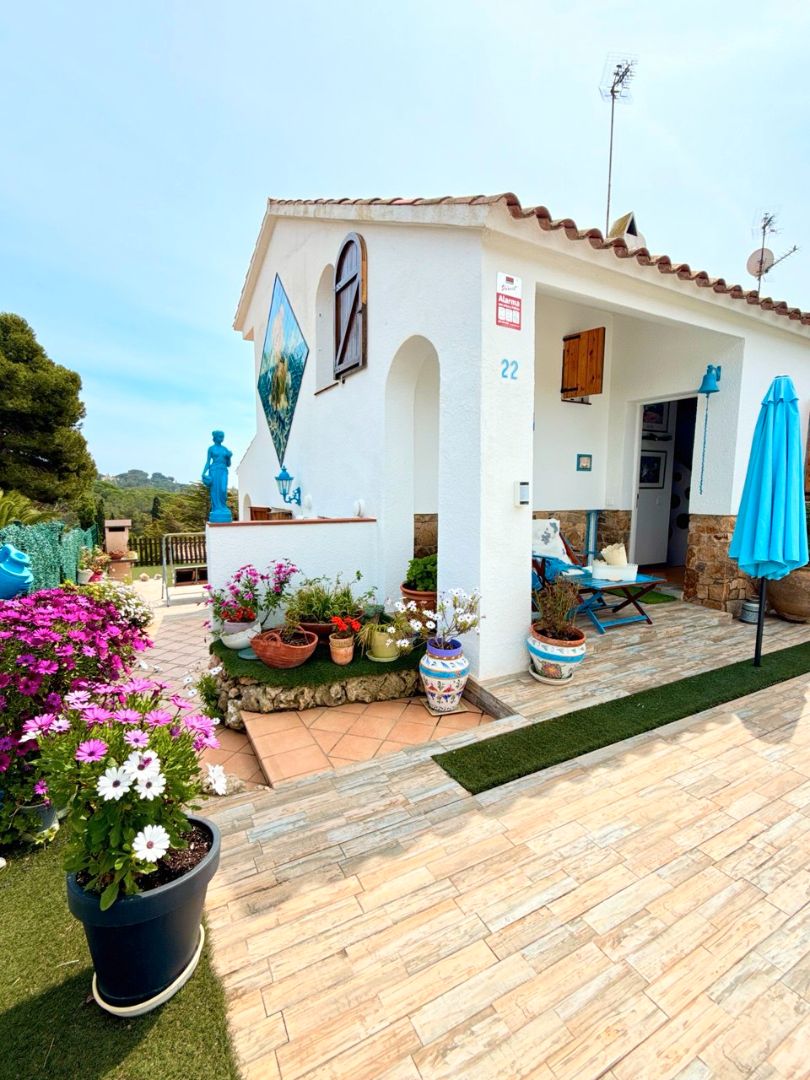 Terrassa de Casa adosada en venda en Lloret de Mar amb Jardí privat, Moblat i Piscina comunitària