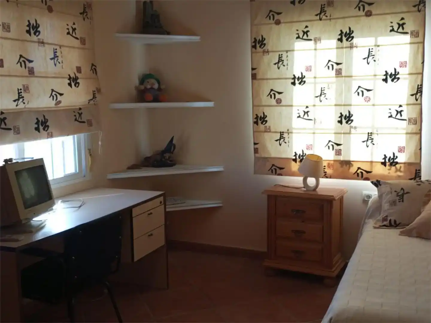 Bedroom of Flat for sale in Marmolejo  with Air Conditioner, Private garden and Storage room