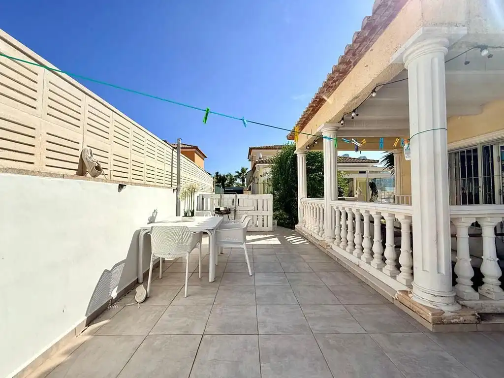 Terraza de Casa o chalet en venta en Els Poblets con Aire acondicionado, Calefacción y Jardín privado