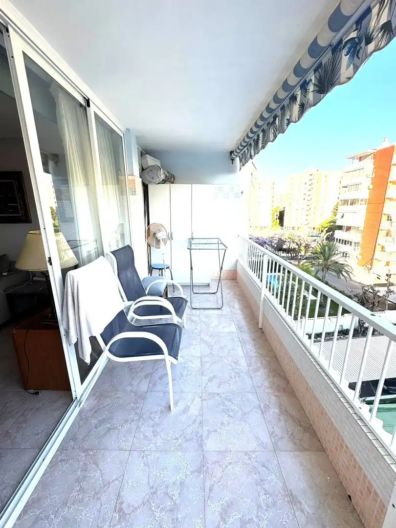 Terrassa de Apartament de lloguer en Alicante / Alacant amb Jardí privat, Terrassa i Moblat