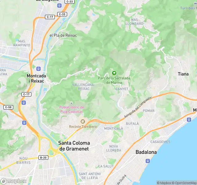 Exterior view of Flat for sale in Santa Coloma de Gramenet