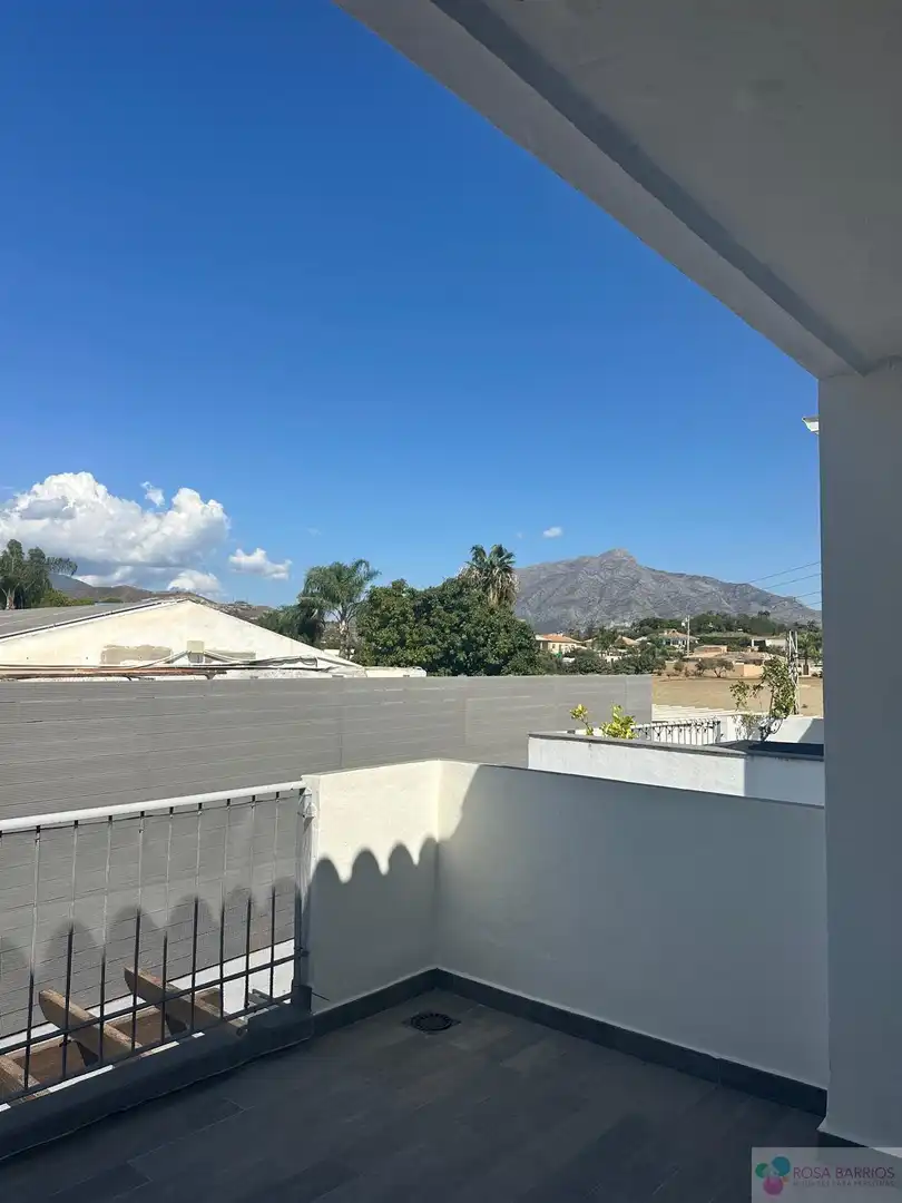 Exterior view of Duplexes for sale in Marbella  with Air Conditioner, Terrace and Storage room