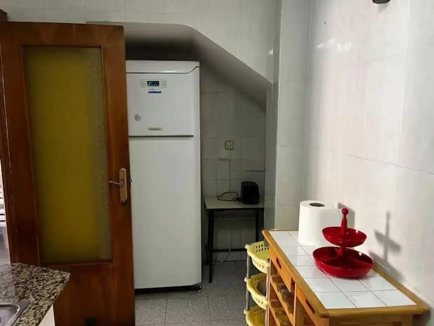 Cocina de Casa o chalet de alquiler en Santa Pola con Amueblado, Lavadora y Microondas