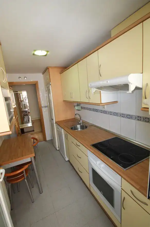 Kitchen of Flat for rent in Ciudad Real  with Air Conditioner, Heating and Terrace