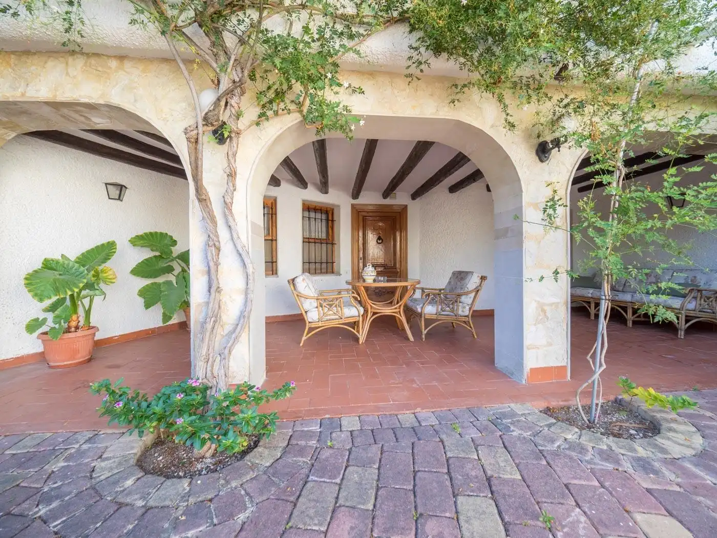 Terrassa de Casa o xalet en venda en Partidas de Alicante