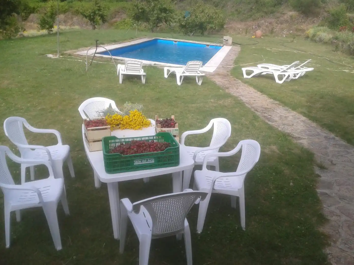 Garden of Country homes for sale in Guijo de Santa Bárbara