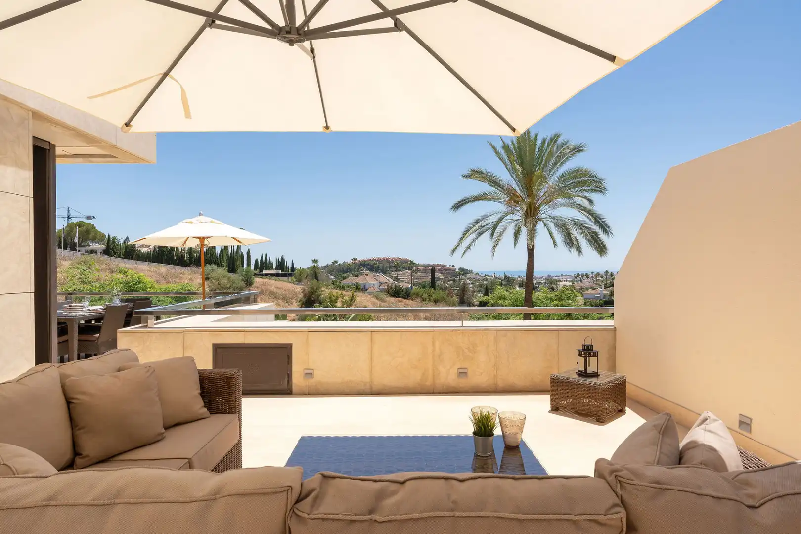 Terraza de Apartamento en venta en Marbella con Aire acondicionado, Terraza y Piscina