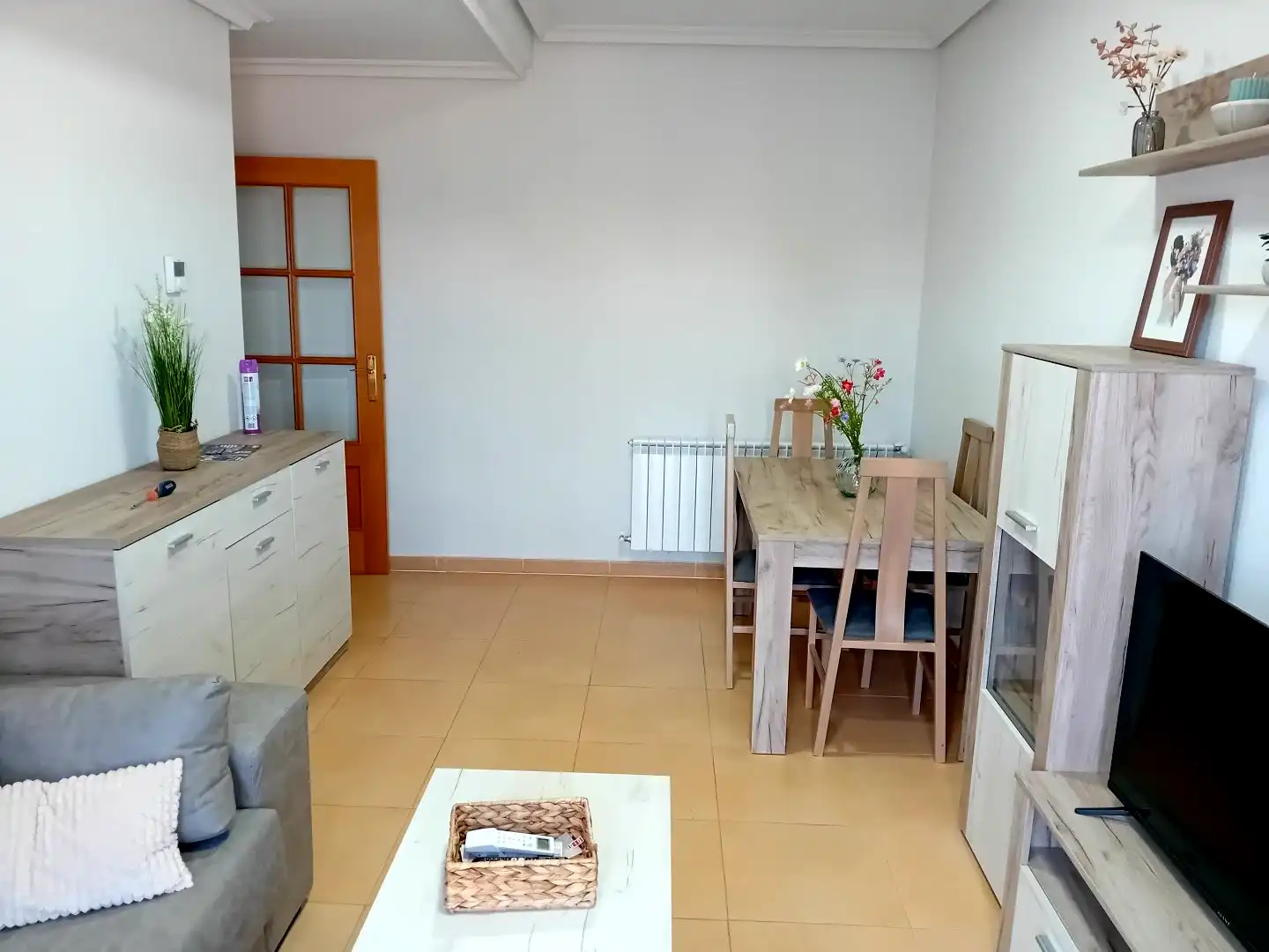 Dining room of Flat for sale in Pozuelo de Calatrava  with Air Conditioner, Heating and Furnished