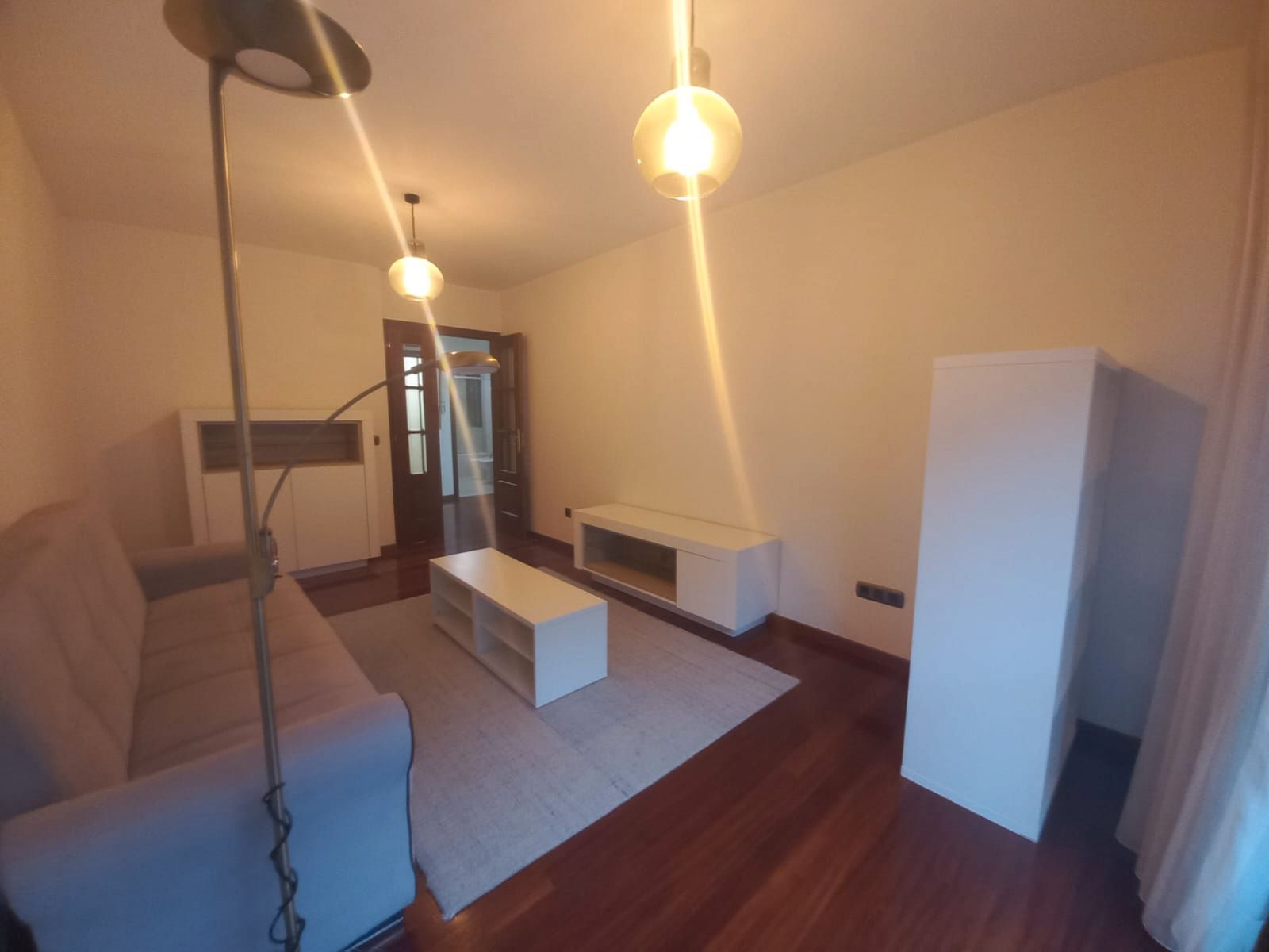 Sala d'estar de Pis de lloguer en Ames amb Calefacció, Parquet i Moblat