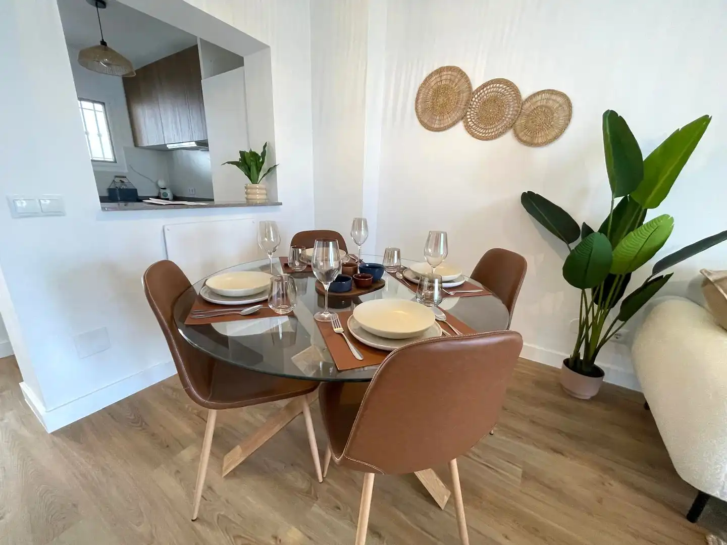 Esszimmer von Maisonette zum Verkauf in Mijas mit Klimaanlage, Terrasse und Möbliert